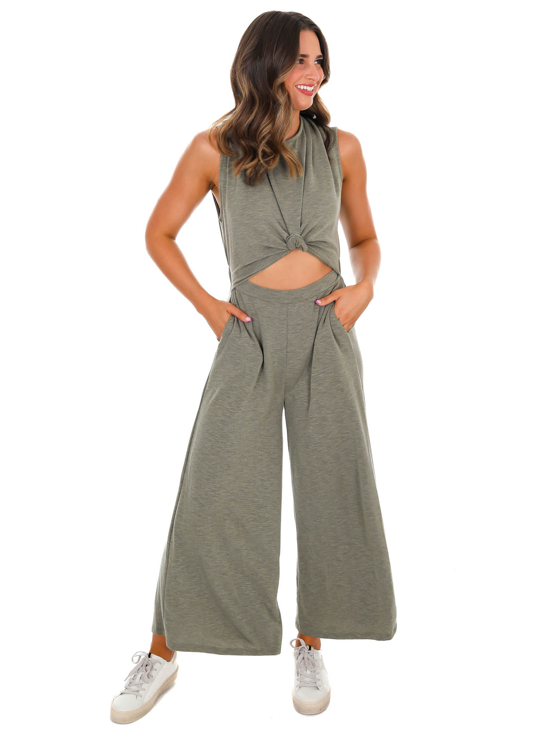 Pretty Girl Walk Wide Leg Jumpsuit