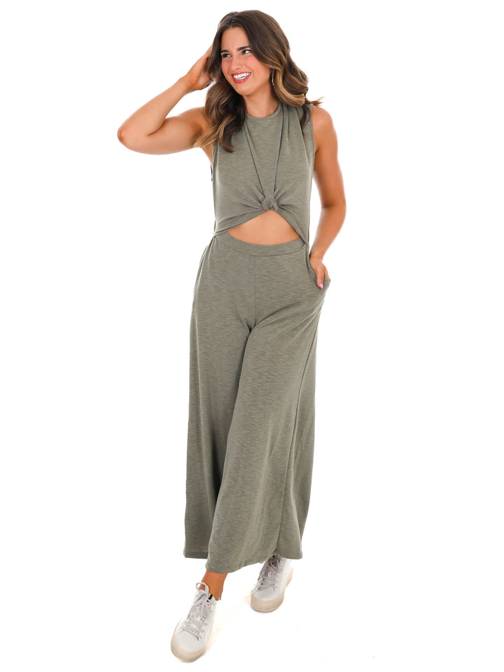 Pretty Girl Walk Wide Leg Jumpsuit