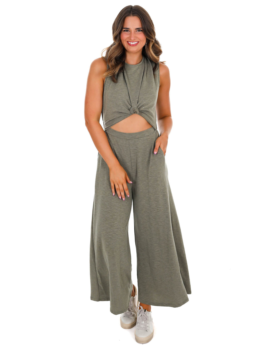 Pretty Girl Walk Wide Leg Jumpsuit