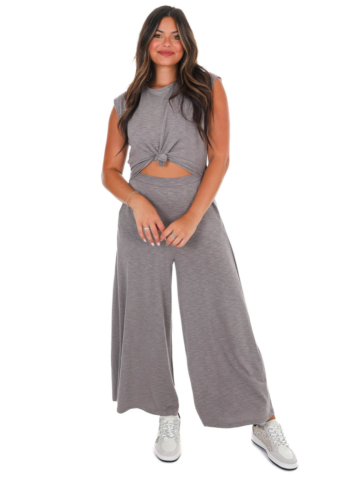 Pretty Girl Walk Wide Leg Jumpsuit