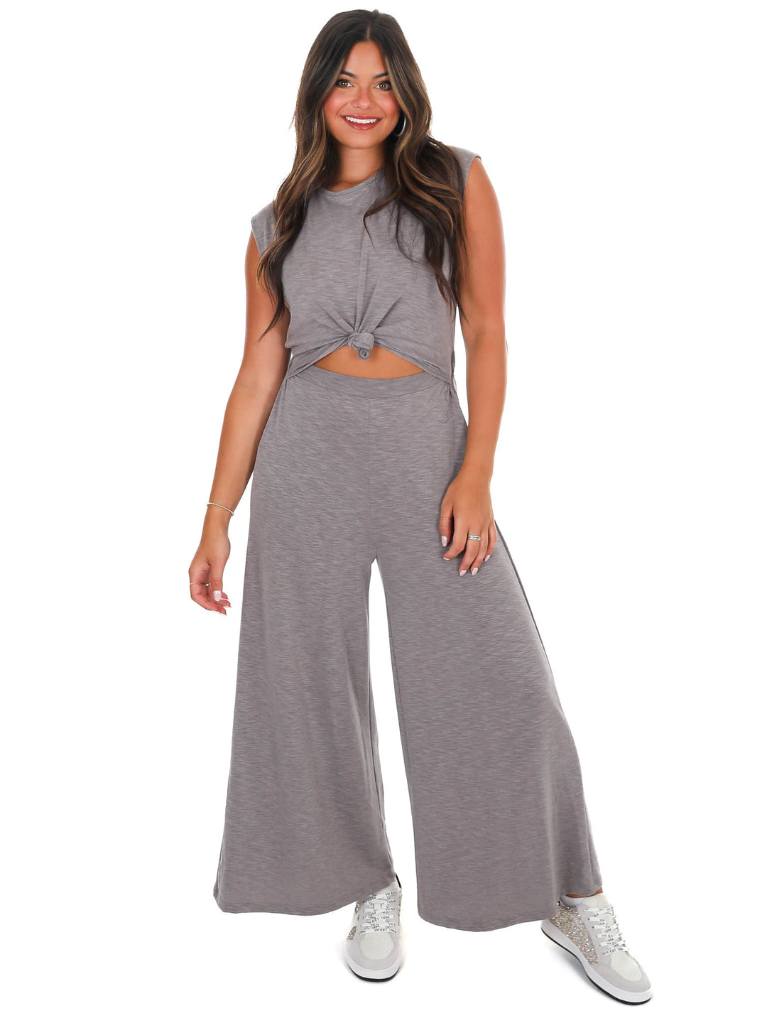 Pretty Girl Walk Wide Leg Jumpsuit