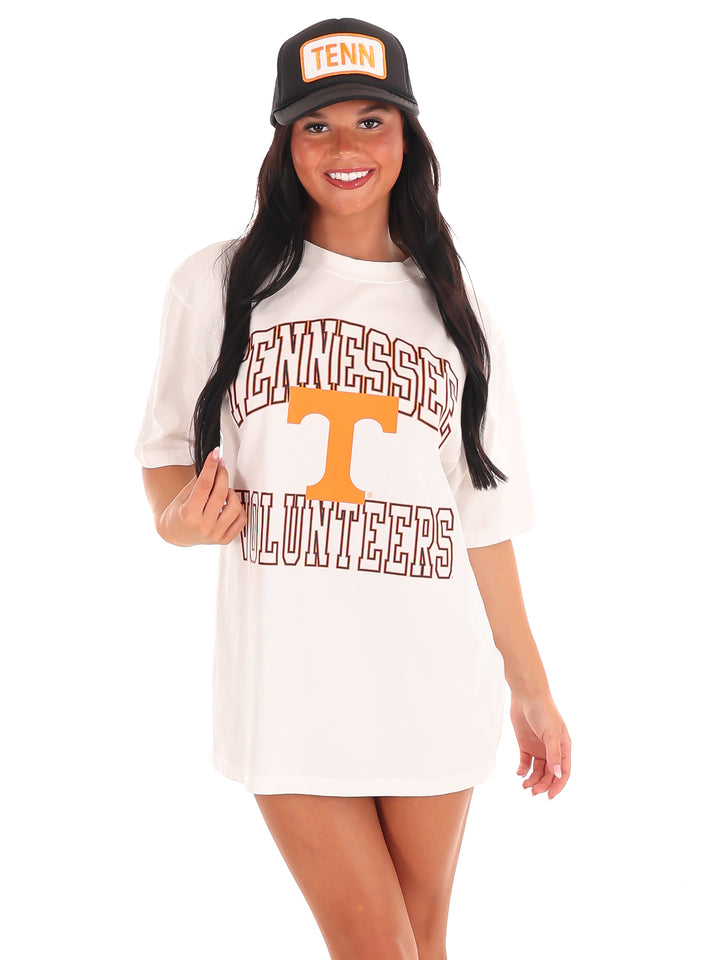 Tennessee Volunteers Up Your Game Oversized Crewneck Tee