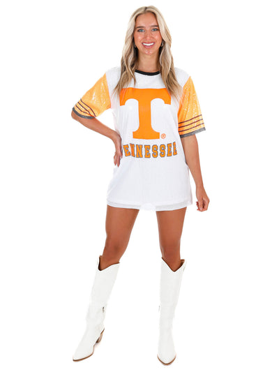 Tennessee Volunteers Chic Champs Sequin Jersey