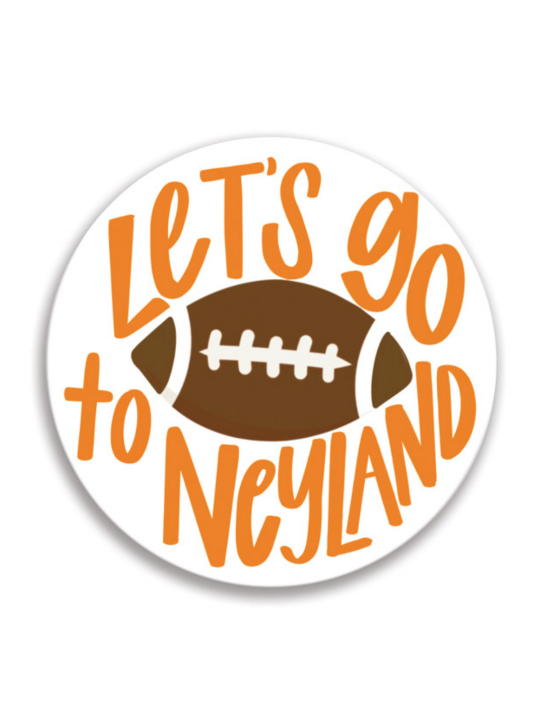 Let's Go to Neyland 3" Button