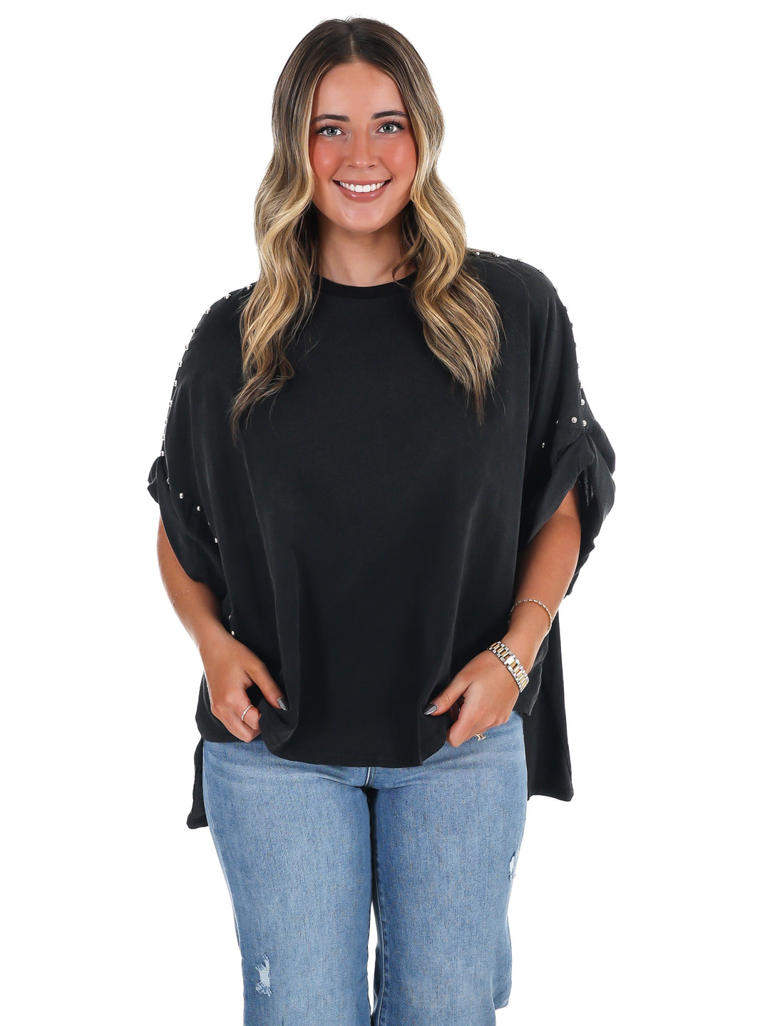 Right Now Studded Top