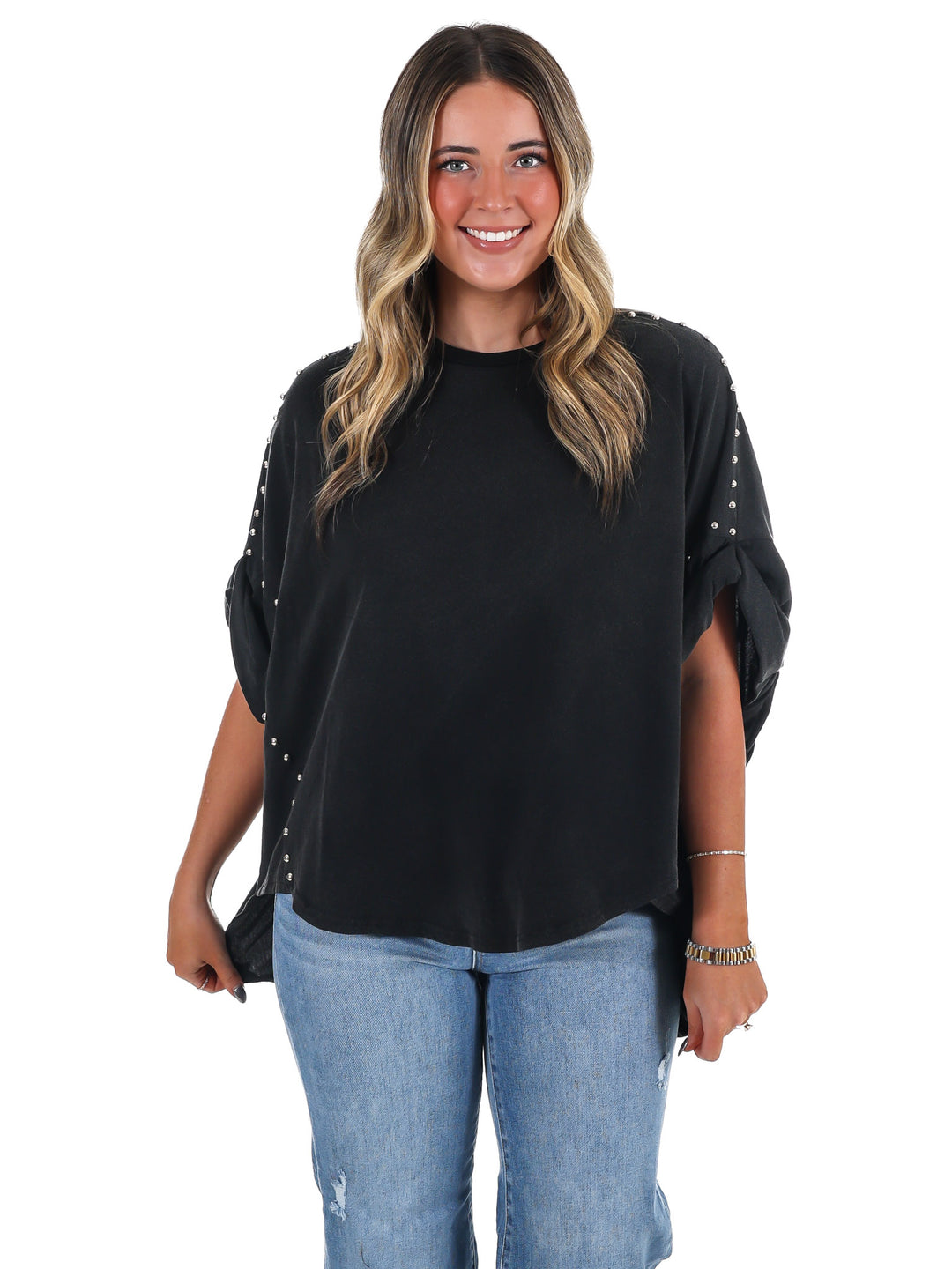 Right Now Studded Top