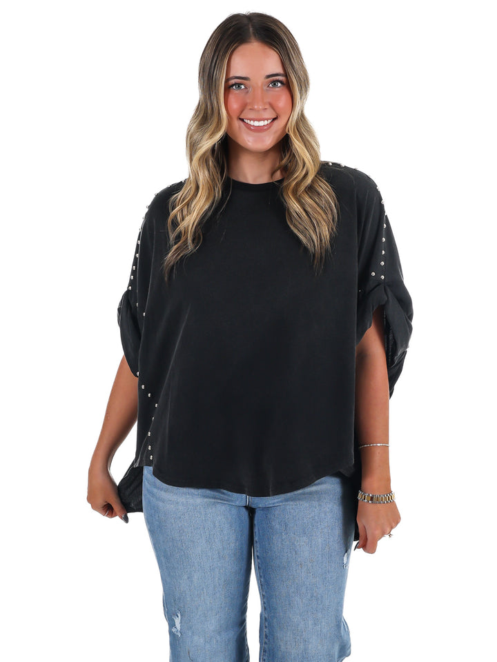 Right Now Studded Top