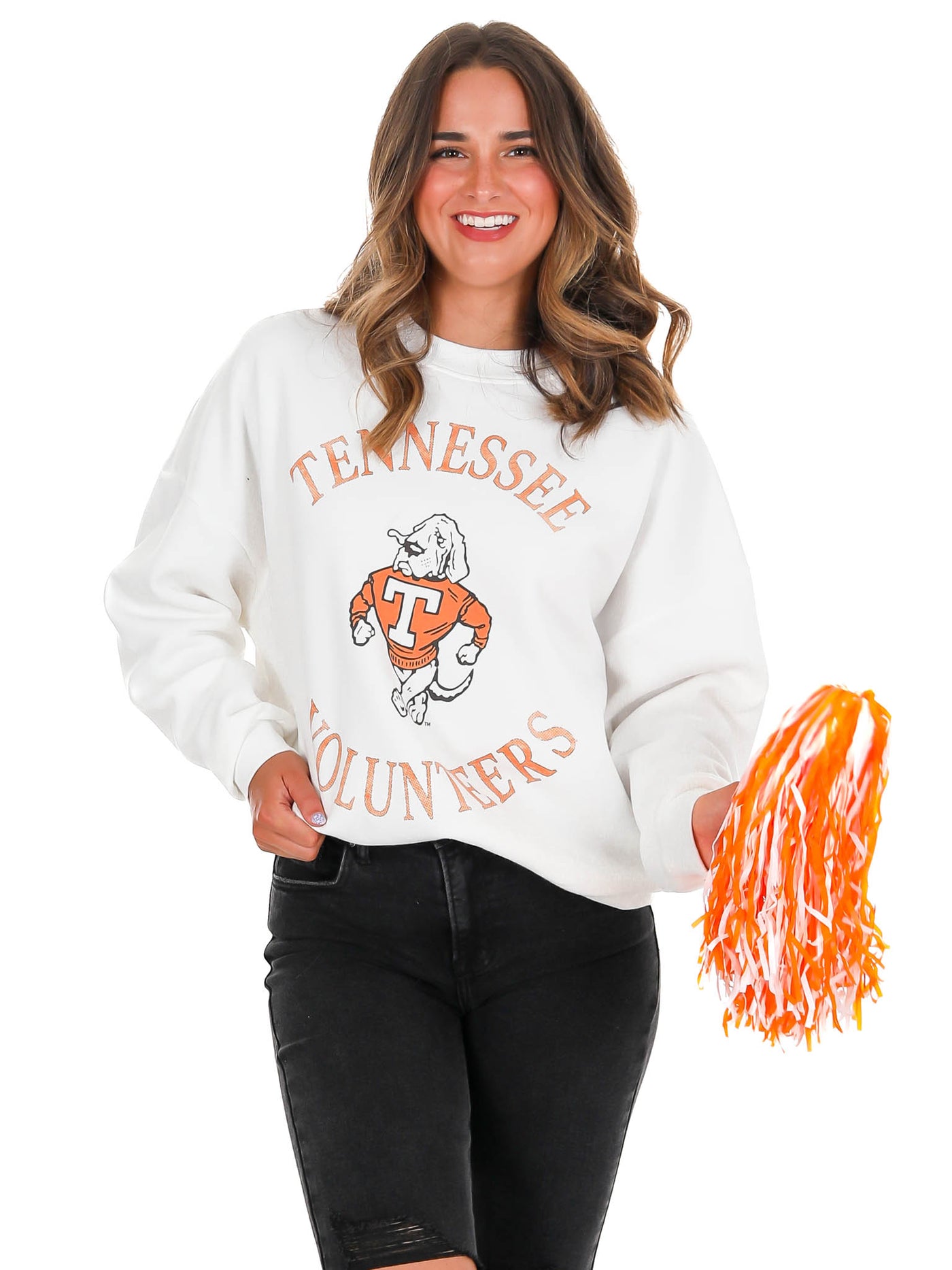 Tennessee Volunteers Play on Premium Crewneck Pullover