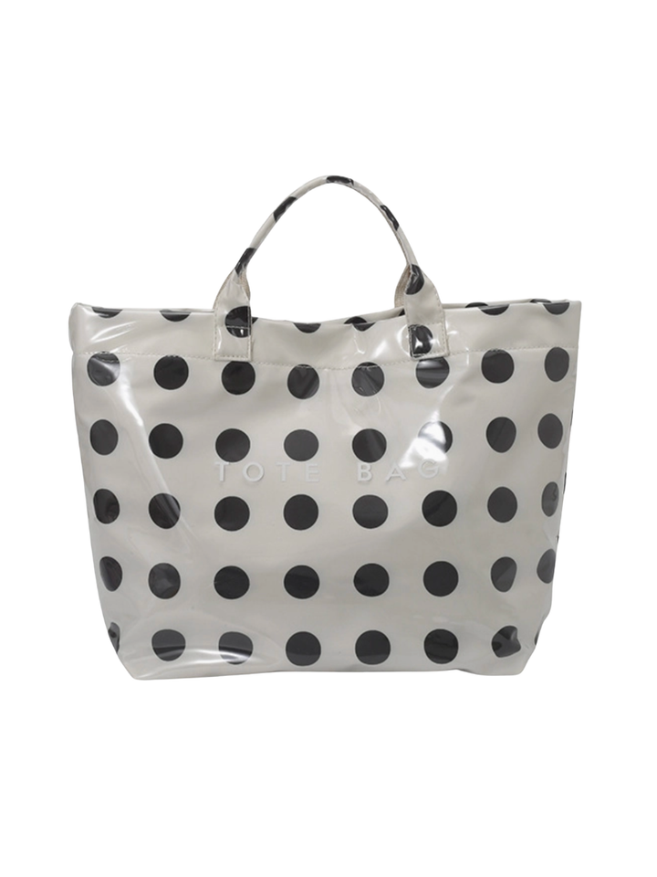 PVC Dot Tote Bag