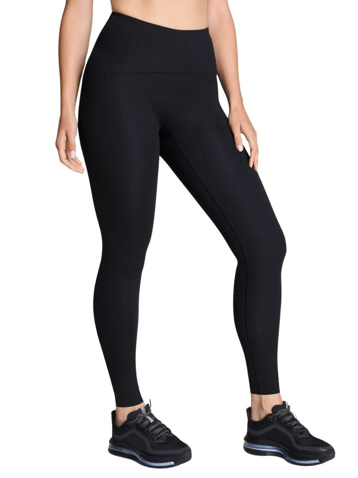 Spanx Embossed Leopard Print 7/8 Leggings