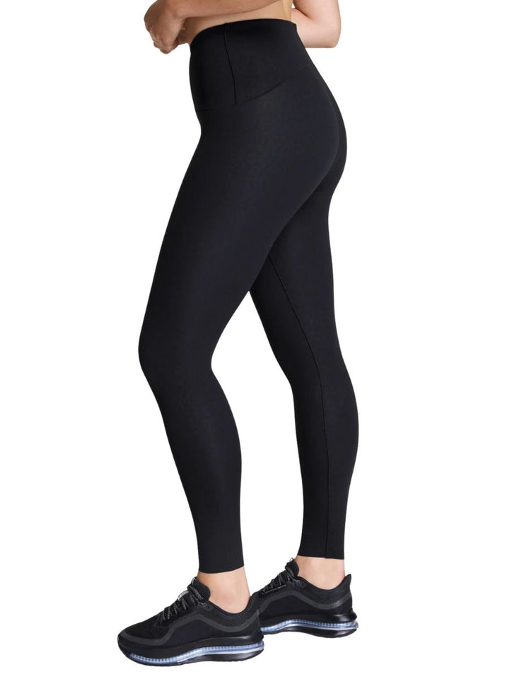 Spanx Embossed Leopard Print 7/8 Leggings