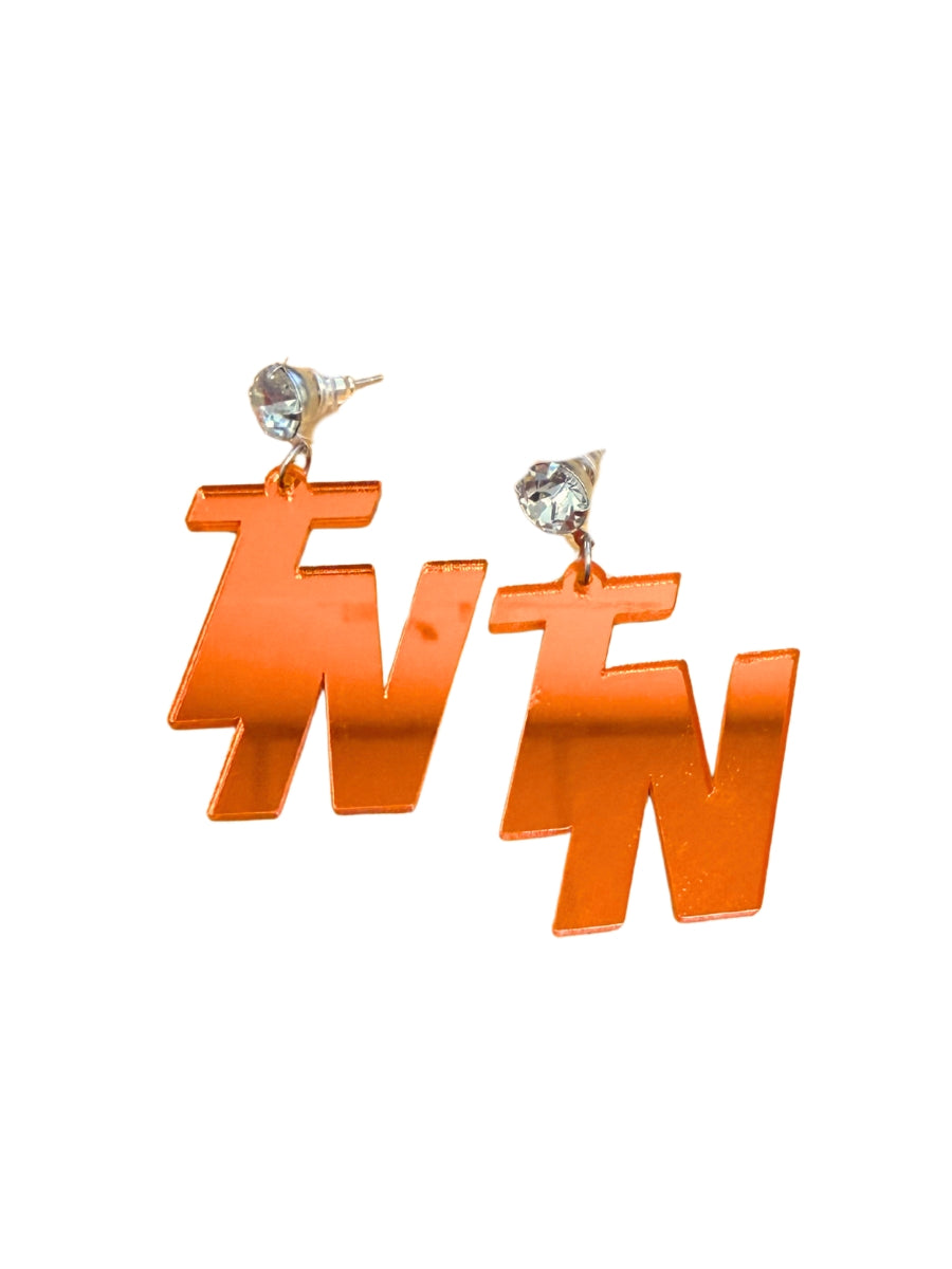 TN Mirror Dangle Earrings
