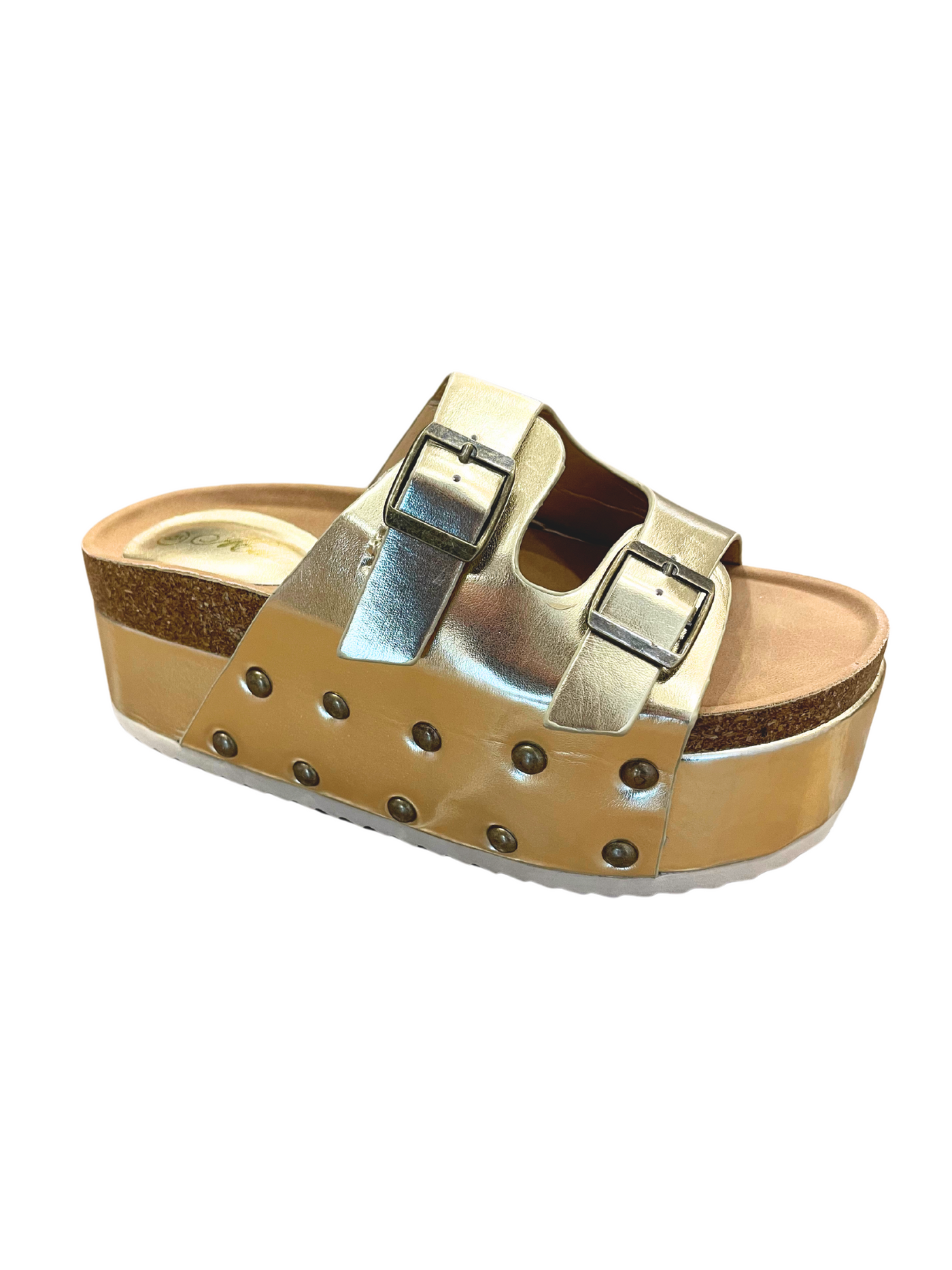 Platform Buckle Sandals