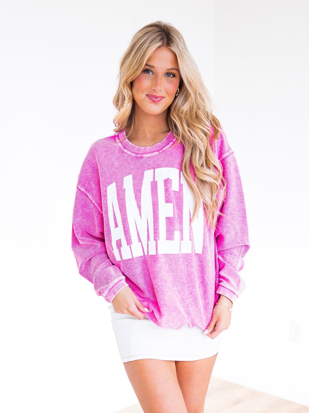 Amen Corded Sweatshirt