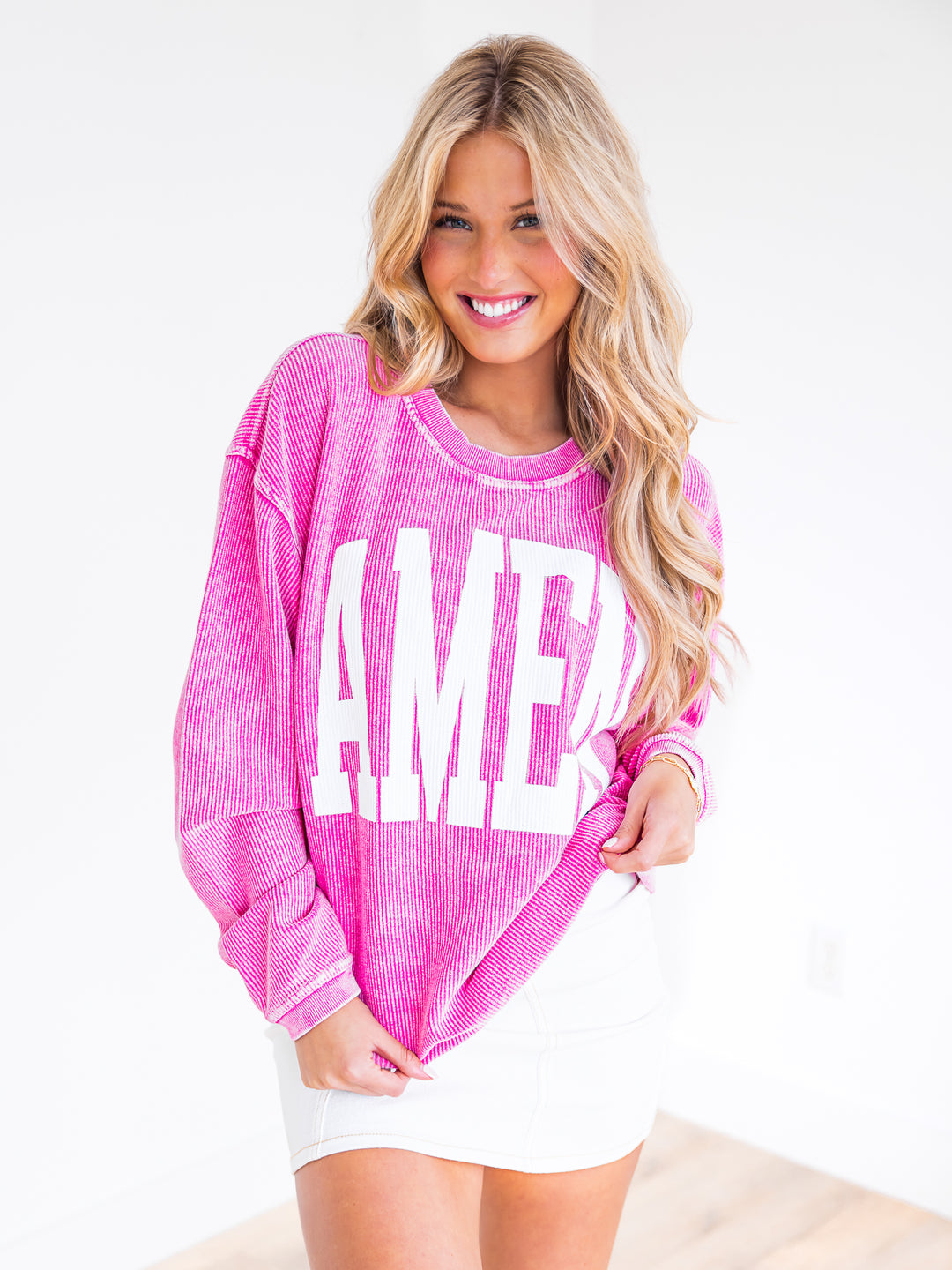 Amen Corded Sweatshirt