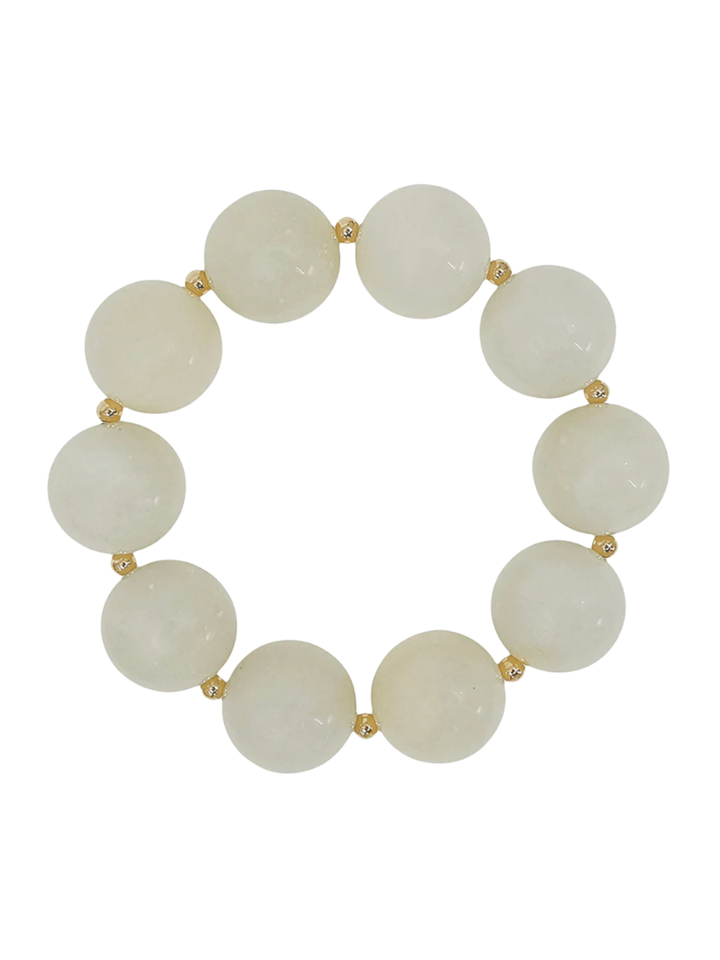 Resin Ball Stretch Bracelet