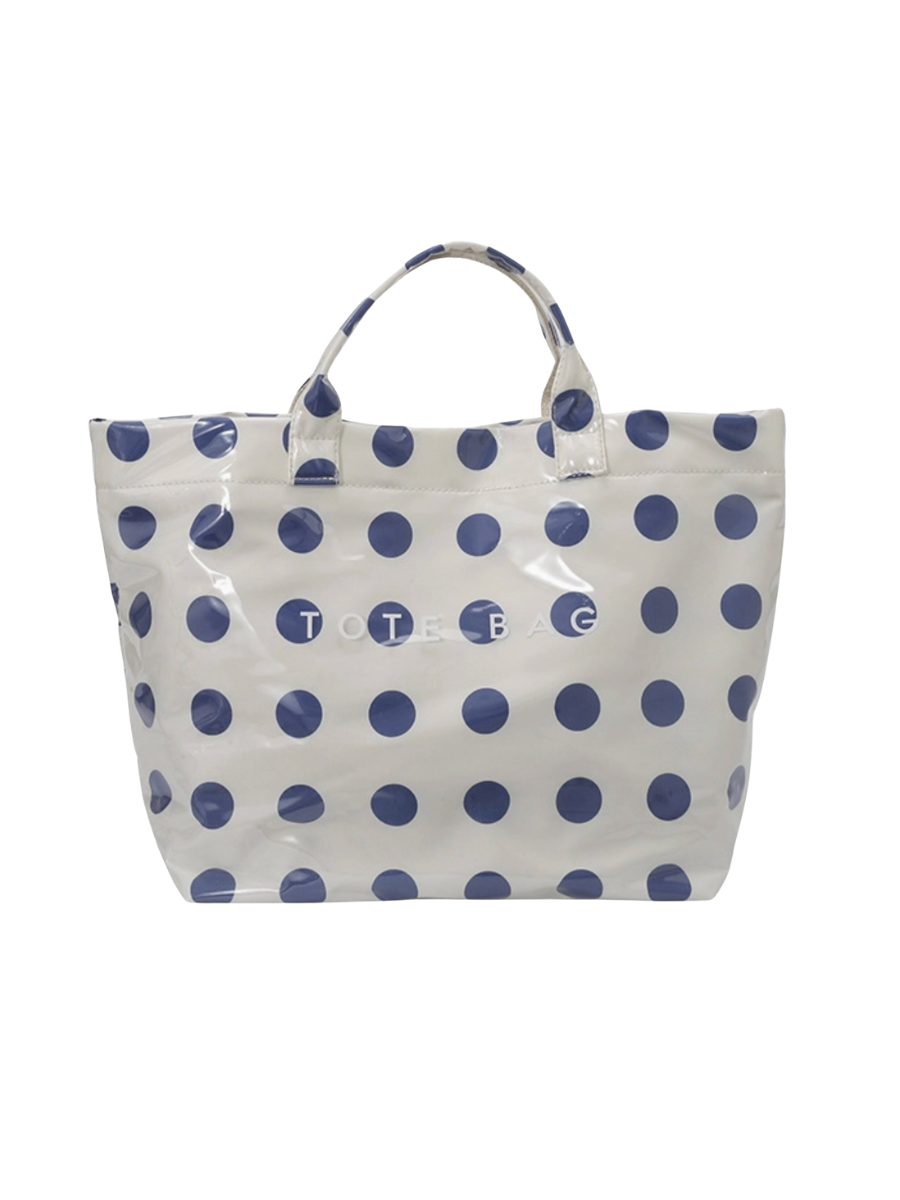 PVC Dot Tote Bag