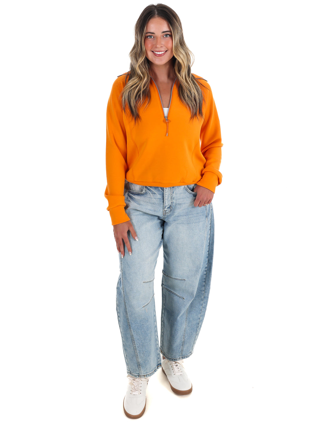 Spanx AirEssentials Half Zip Pullover