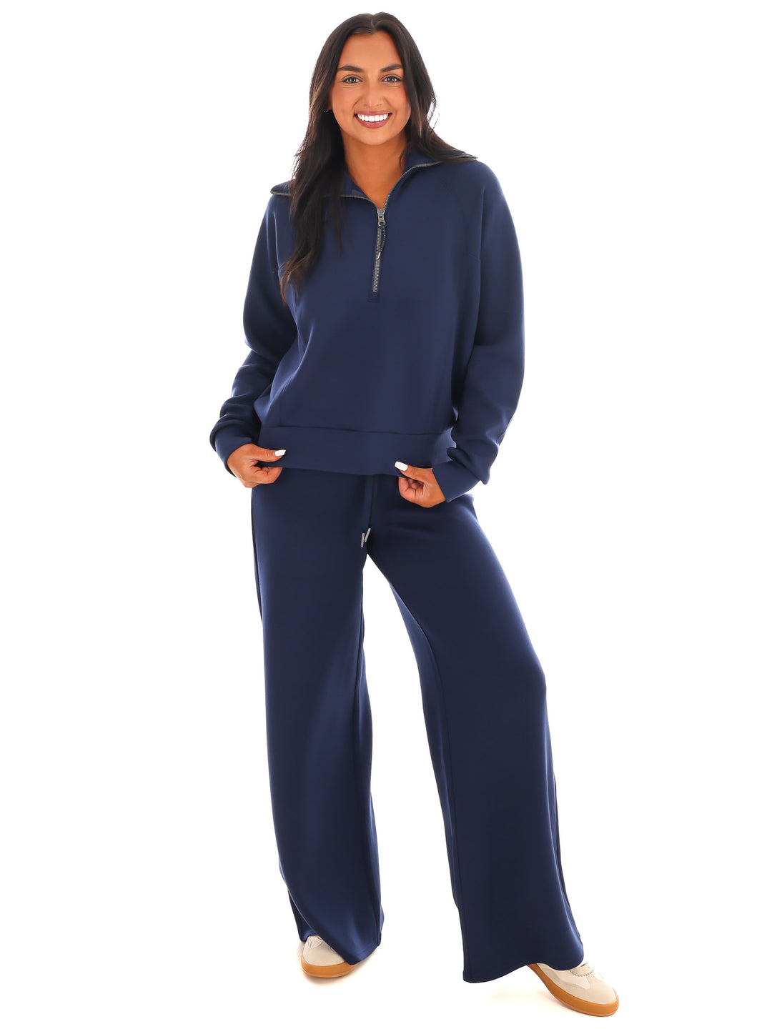 Spanx AirEssentials Half Zip Pullover