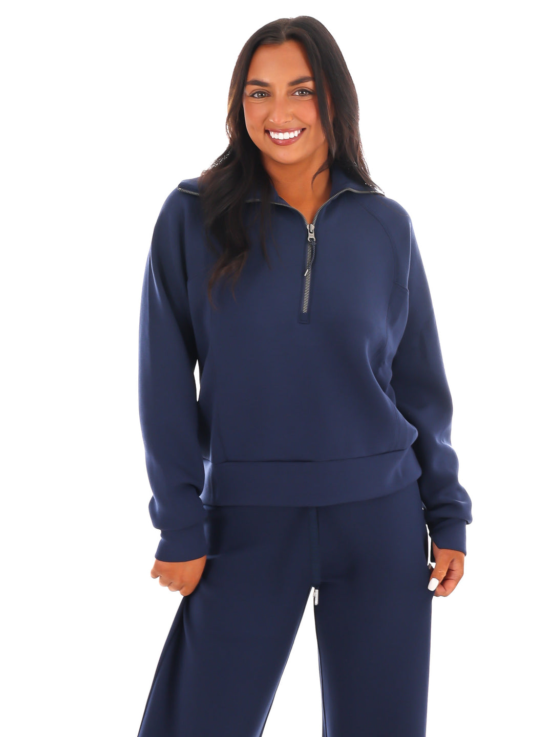 Spanx AirEssentials Half Zip Pullover