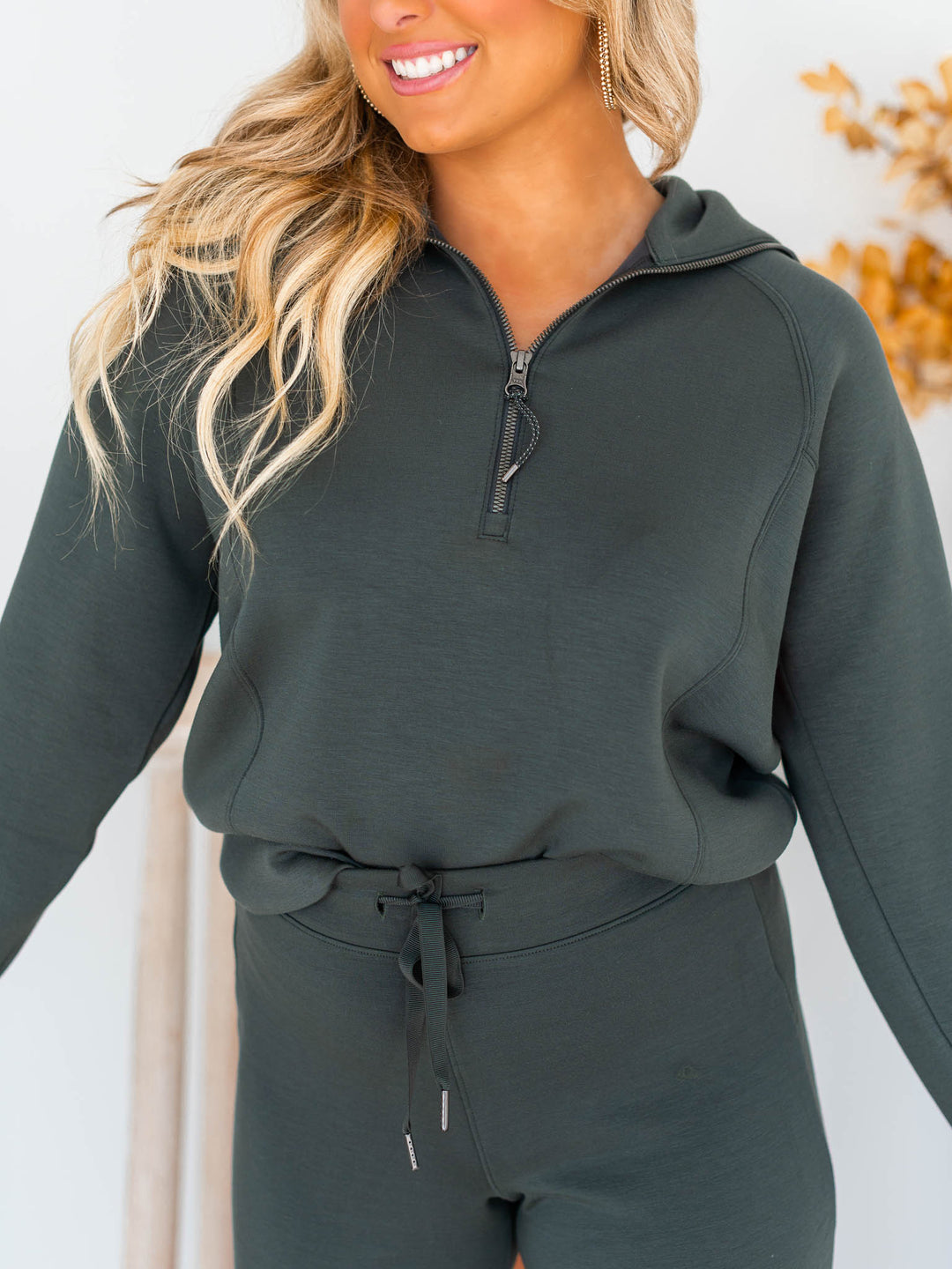 Spanx AirEssentials Half Zip Pullover