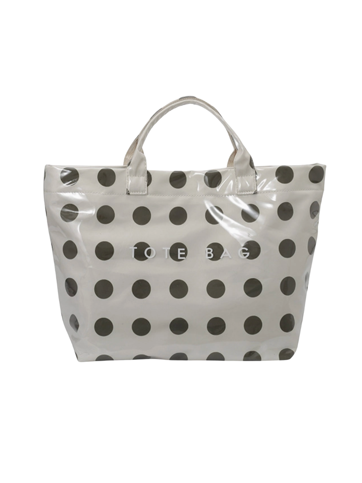 PVC Dot Tote Bag