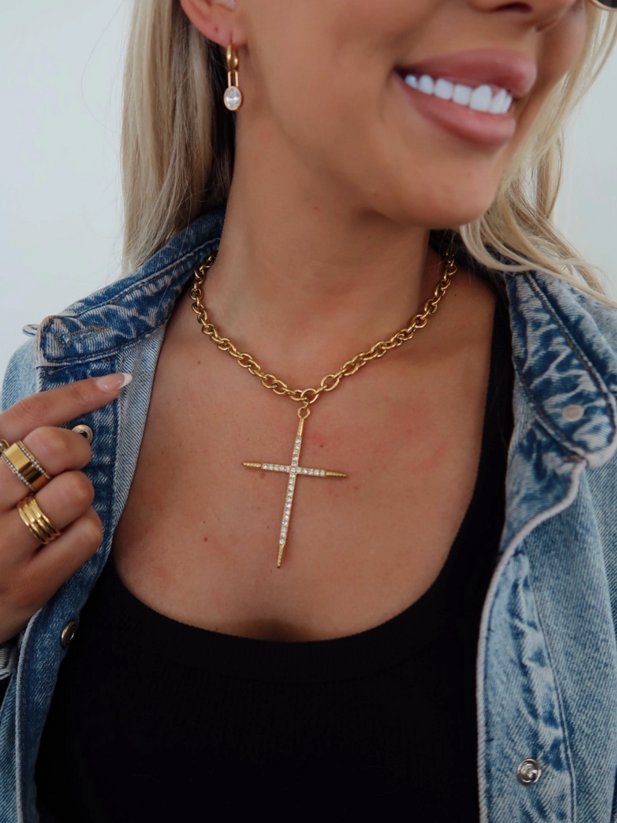 Luxe Cross Necklace