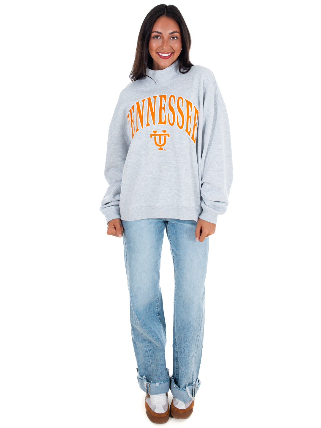 Tennessee Vols Vintage Relay Vantage Mock Neck