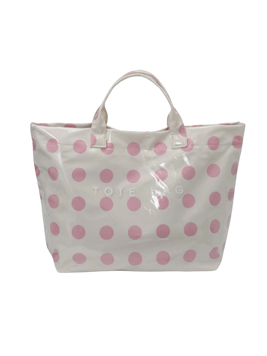 PVC Dot Tote Bag