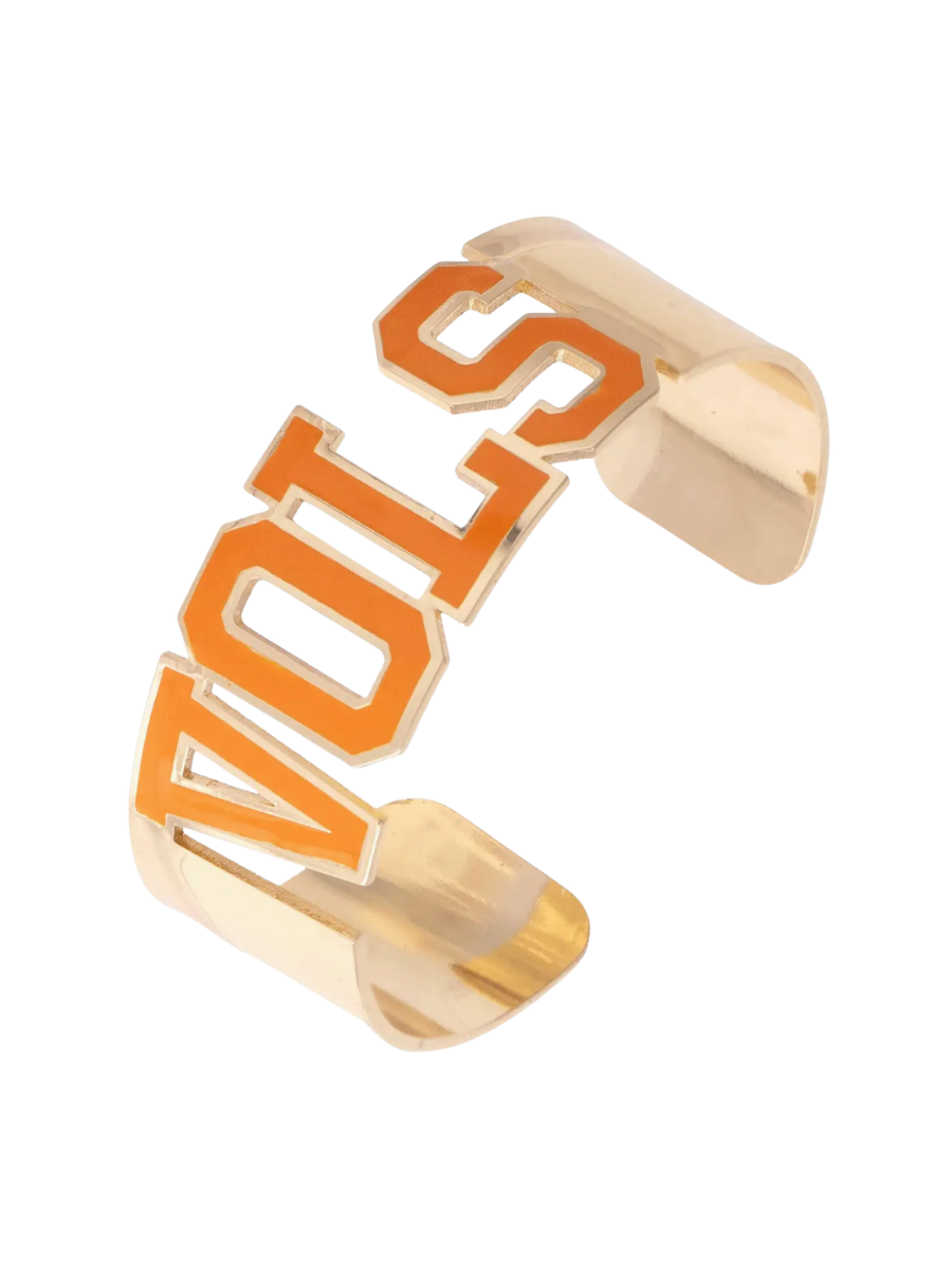 Tennessee Vols Varsity Outline Cuff Bracelet