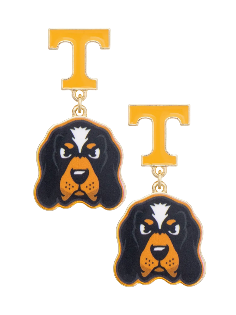Tennessee Vols Enamel Drop Earrings