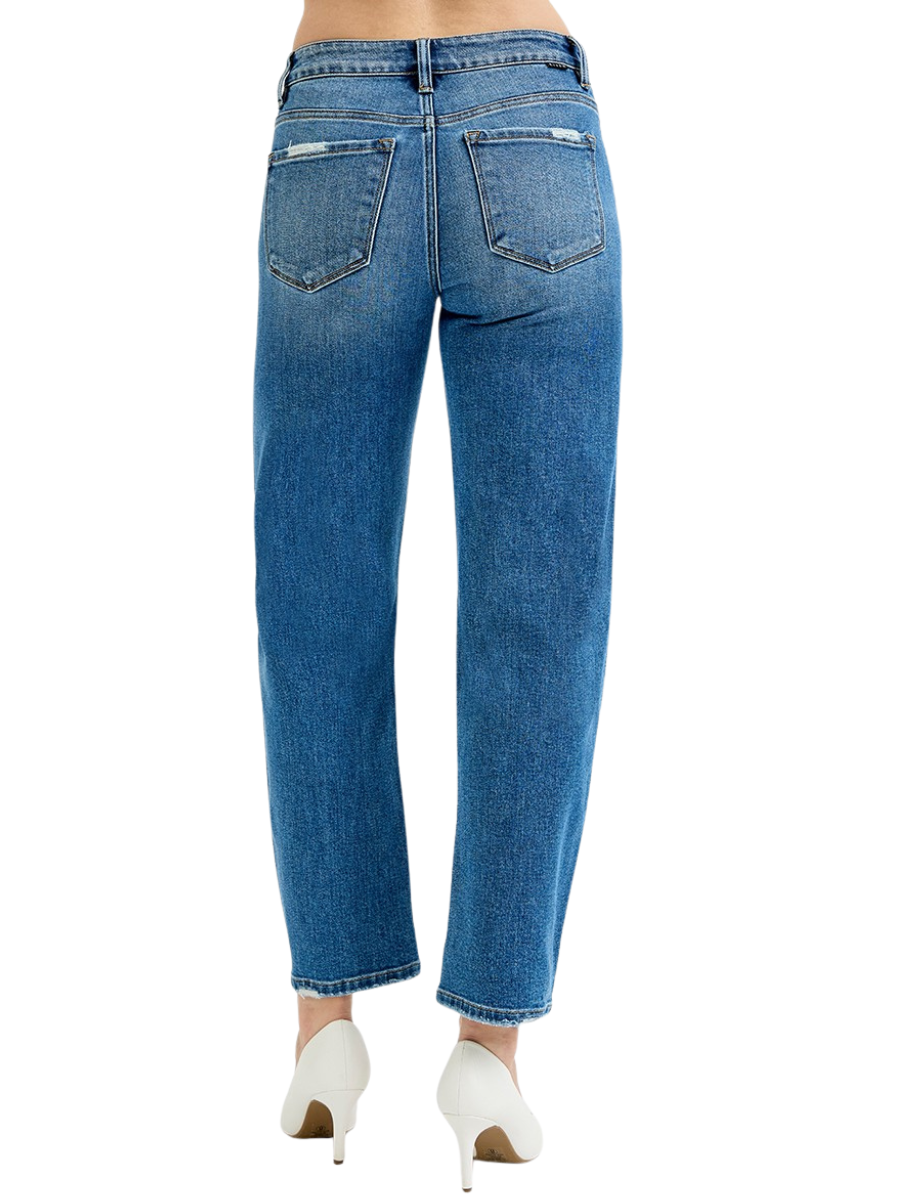 Free Range Tummy Control High Rise Ankle Jeans