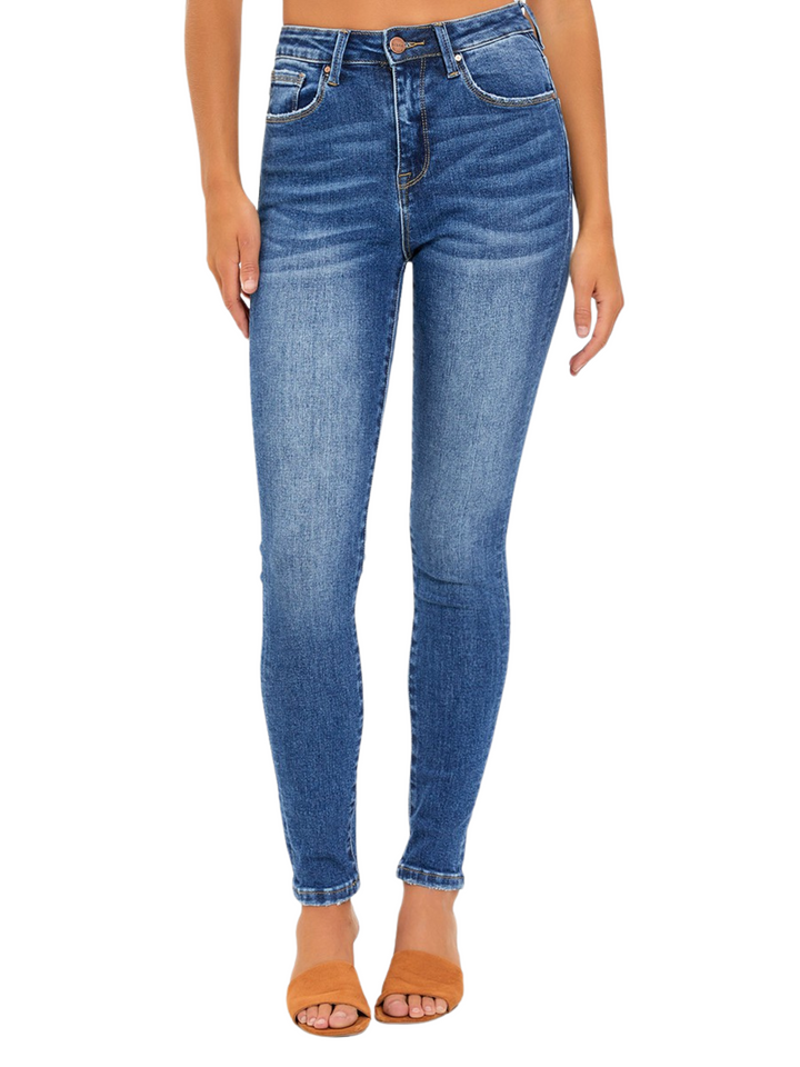 Never Alone High Rise Ankle Skinny Jean