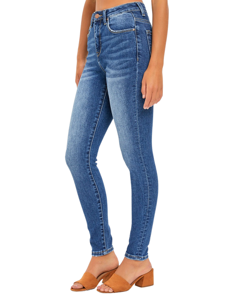 Never Alone High Rise Ankle Skinny Jean