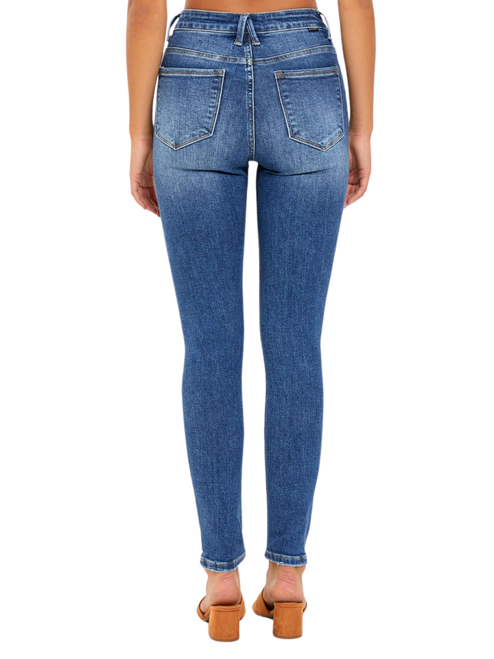 Never Alone High Rise Ankle Skinny Jean