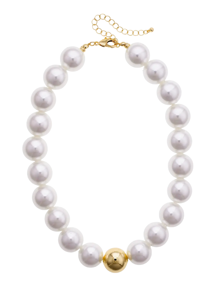 Marjorie Game Day Gumball Beaded Necklace