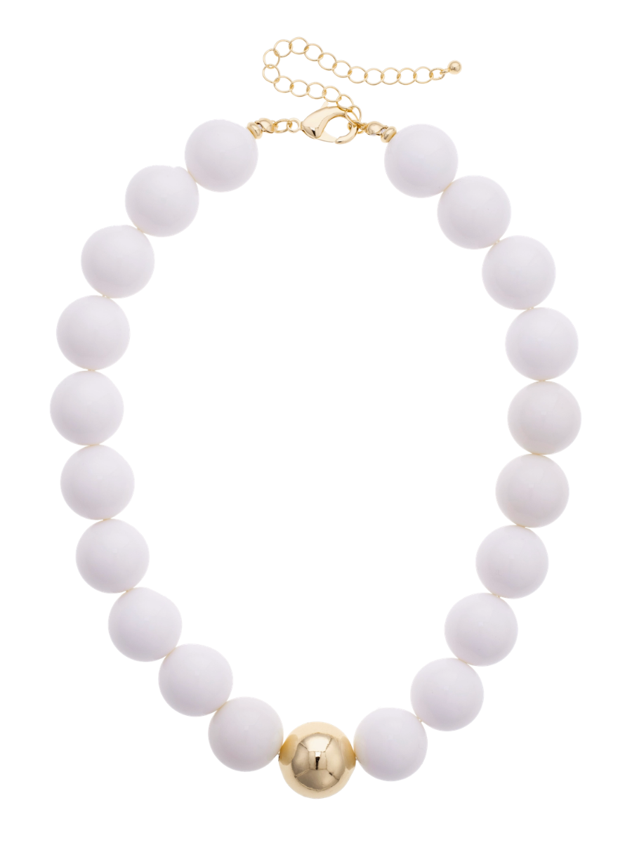 Marjorie Game Day Gumball Beaded Necklace