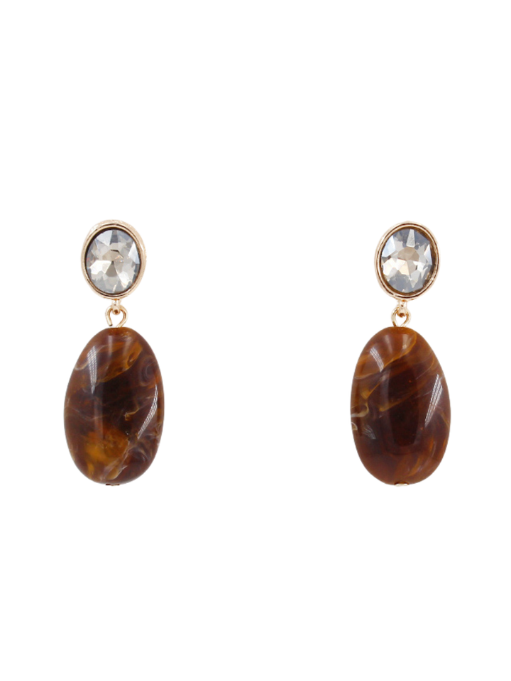 Golden Muse Dangle Earrings