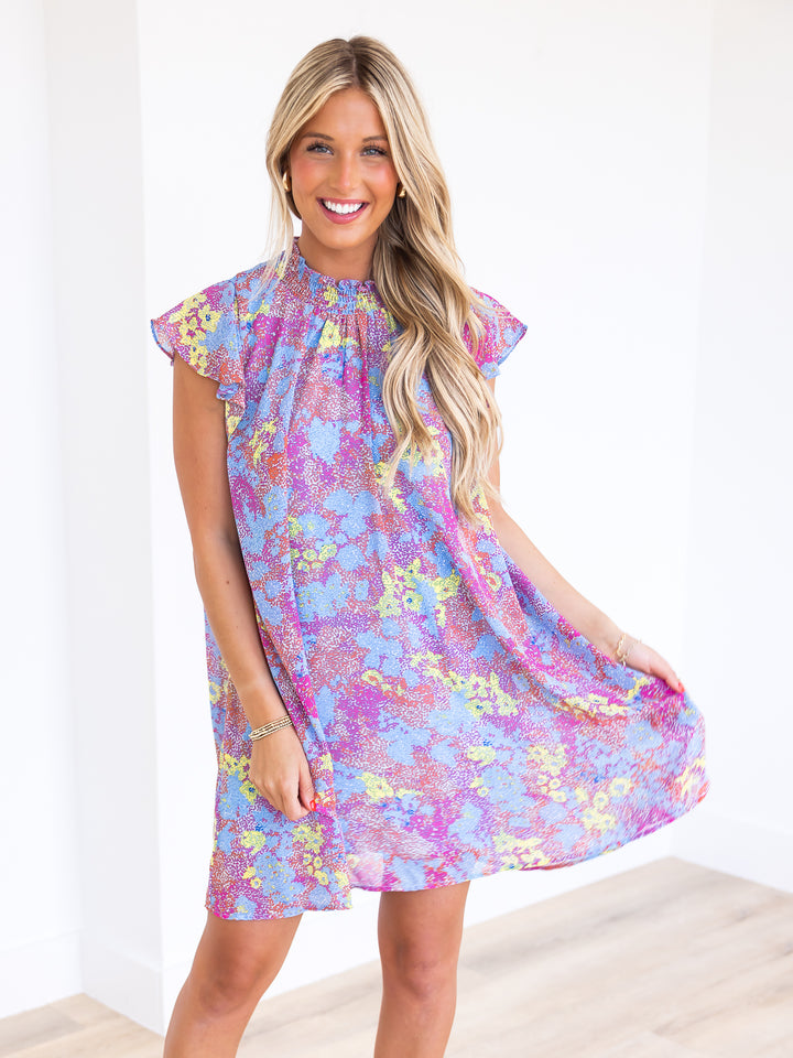 Safe Space Print Dress