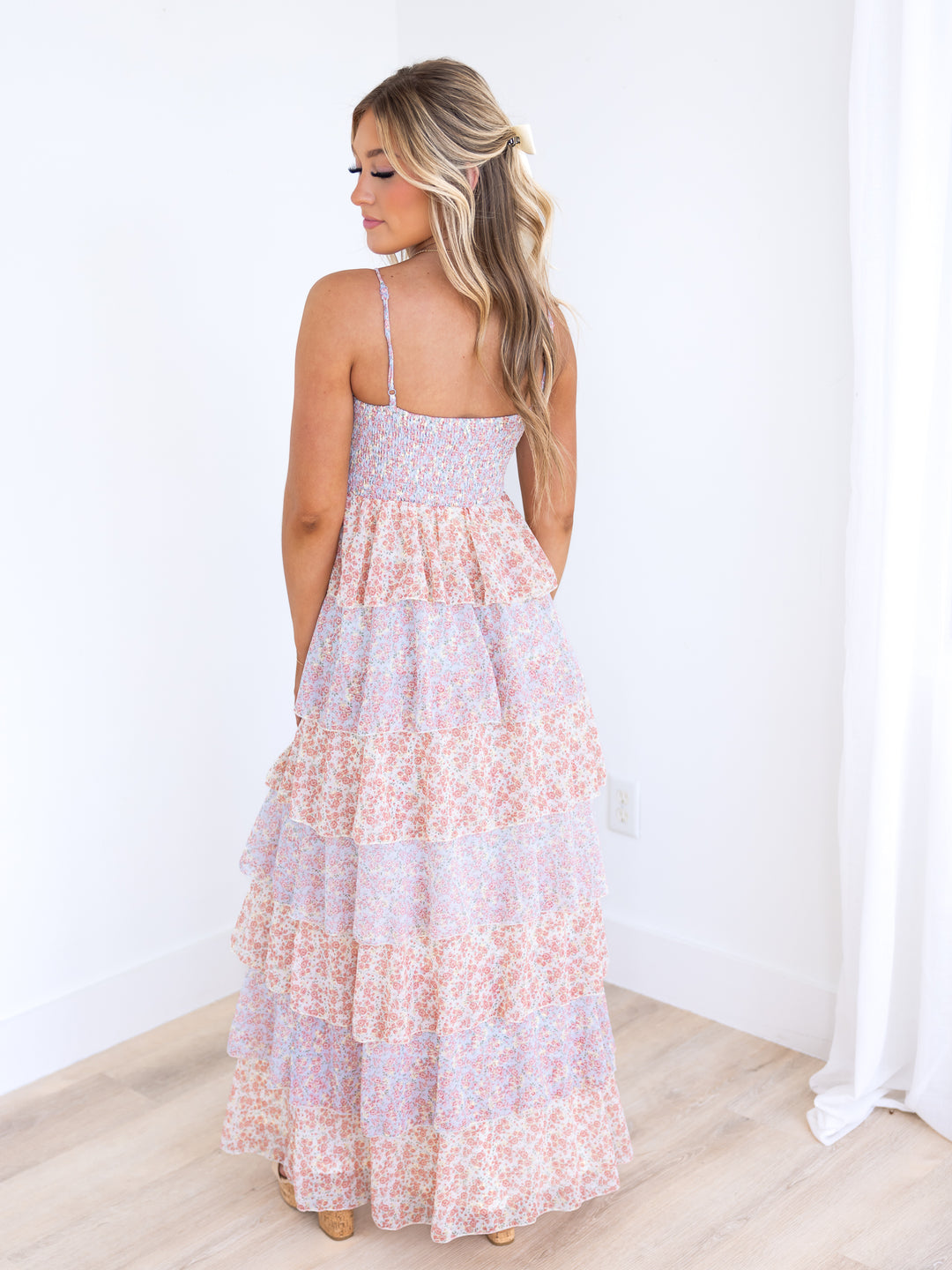 Everlasting Love Floral Tiered Maxi Dress