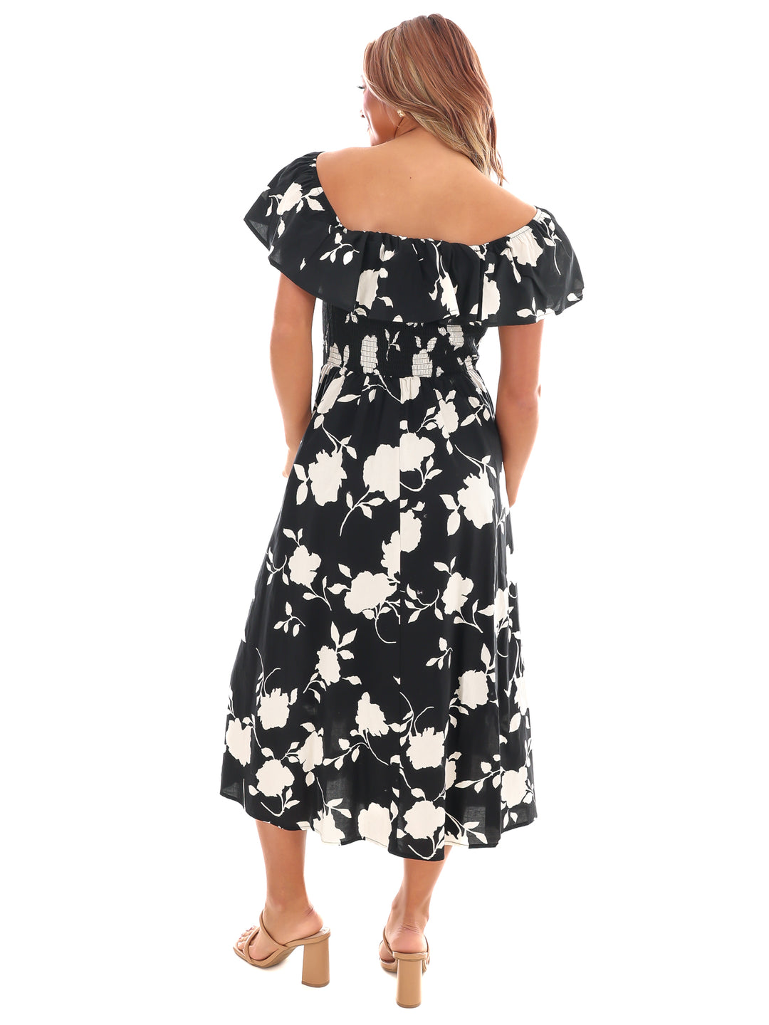 Savor the Moment Floral Midi Dress