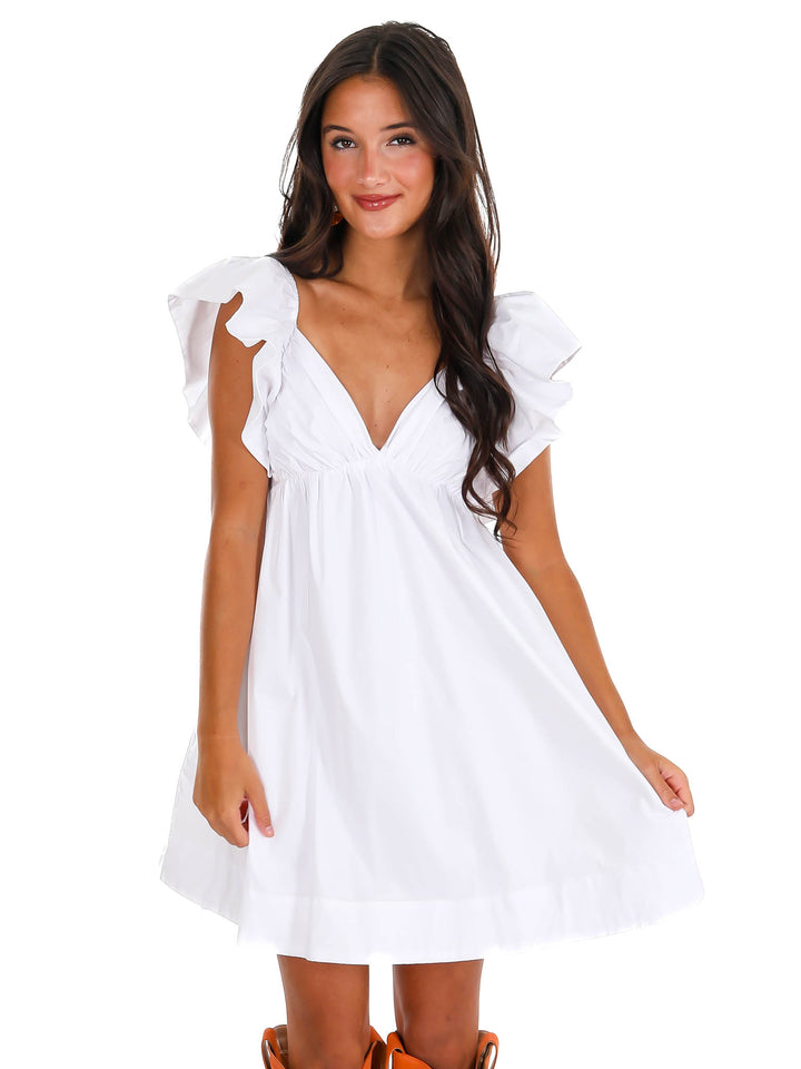 Refuse to Lose Ruffle Dress