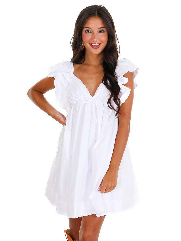 Refuse to Lose Ruffle Dress