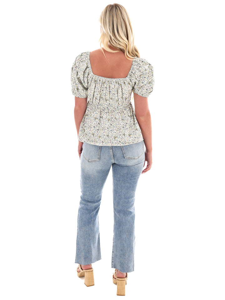 Brunch & Beyond Floral Top