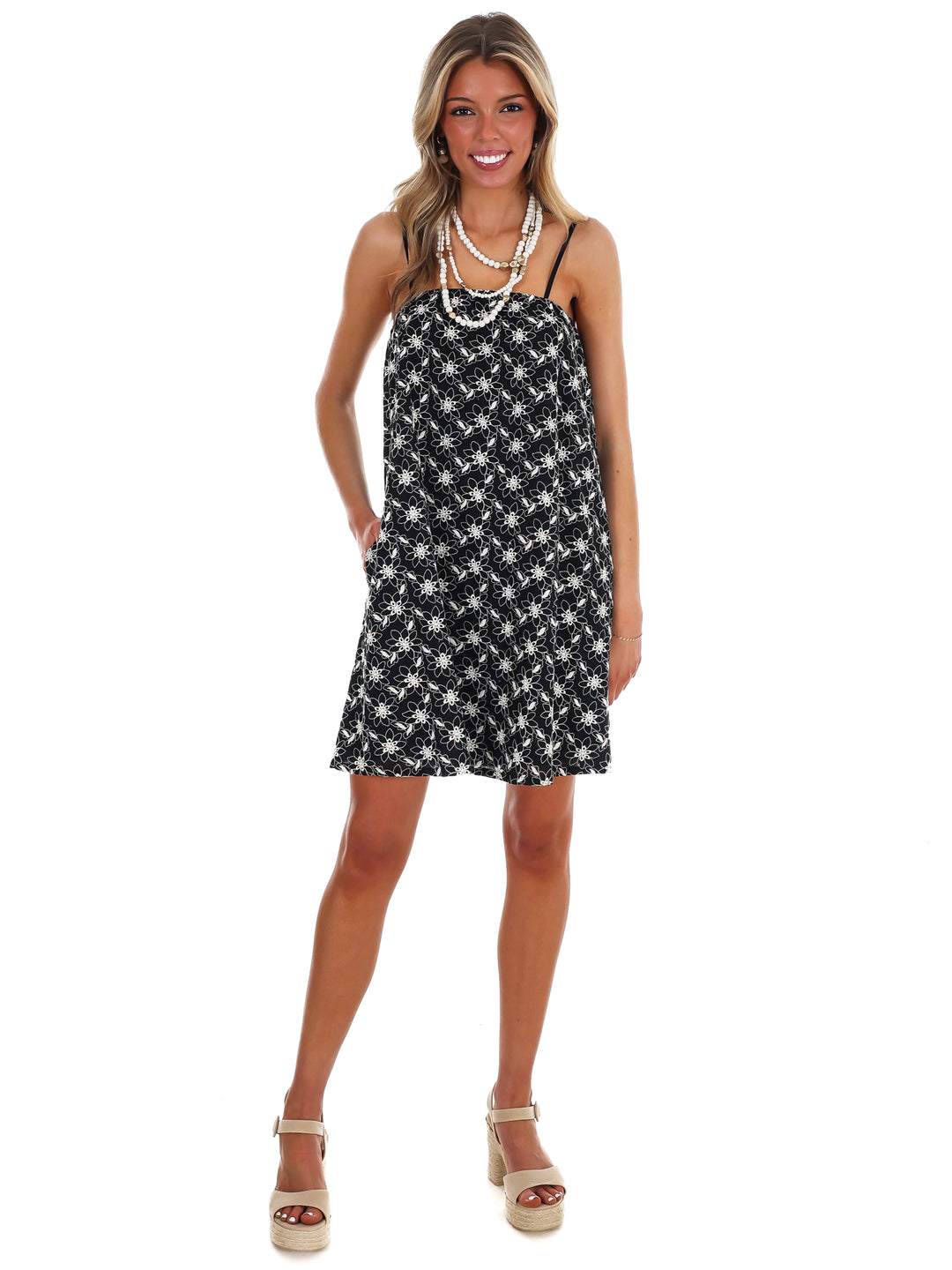 Daily Drift Floral Mini Dress