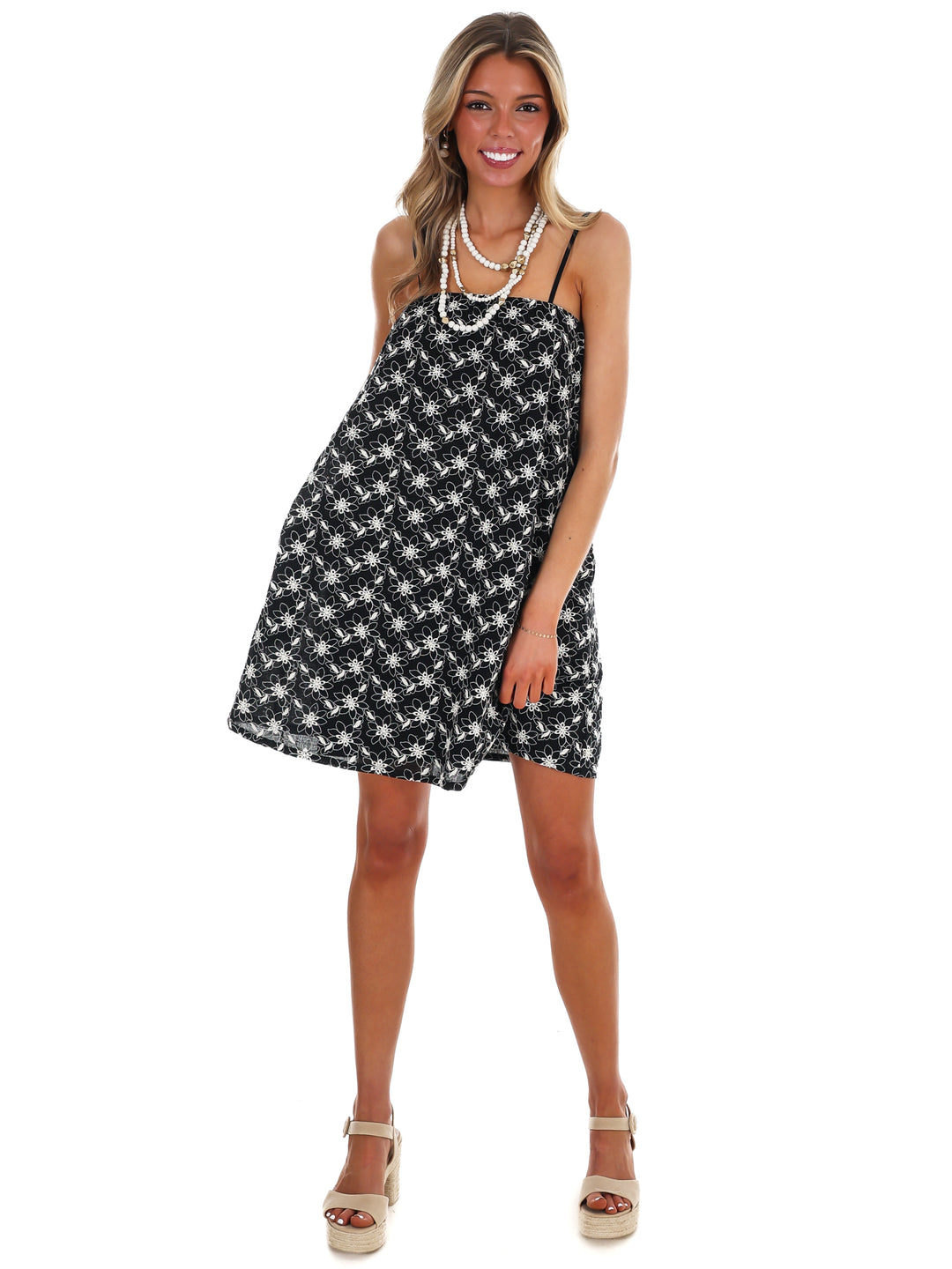 Daily Drift Floral Mini Dress