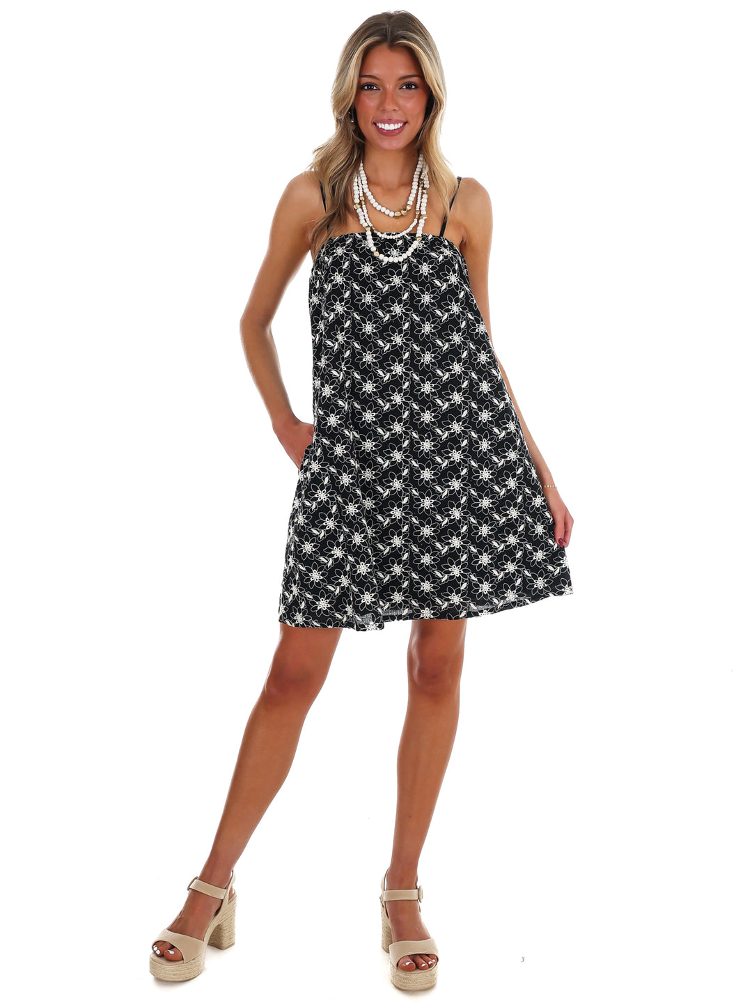 Daily Drift Floral Mini Dress