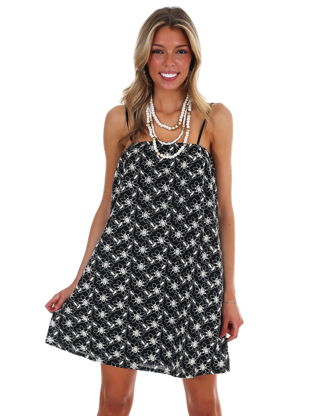 Daily Drift Floral Mini Dress