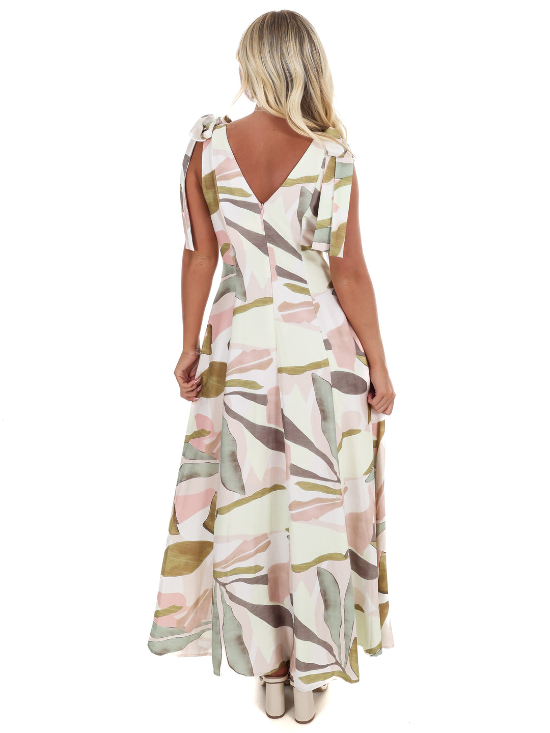 Island Hour Tropical Maxi Dress