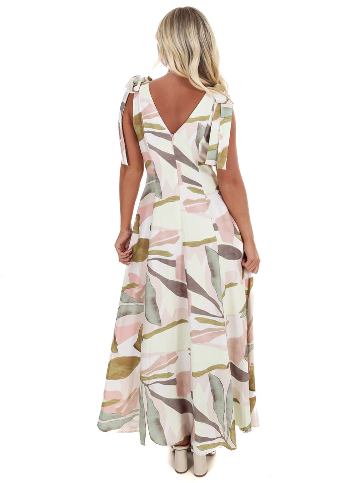 Island Hour Tropical Maxi Dress